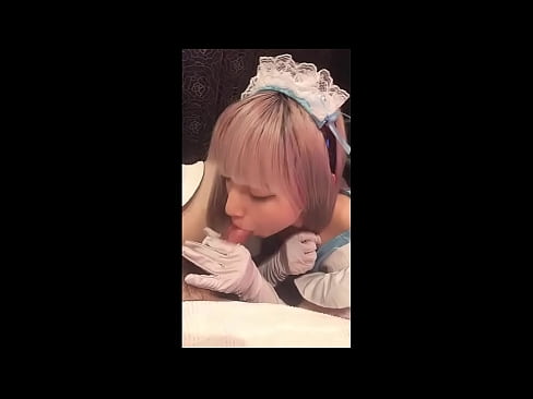 ❤️ Японы шүтээн [маюка], Францын үйлчлэгчийн хувцас, 1-р хэсэг, лосьоноор дарж, хөхрөх Порно манайд ❌❤